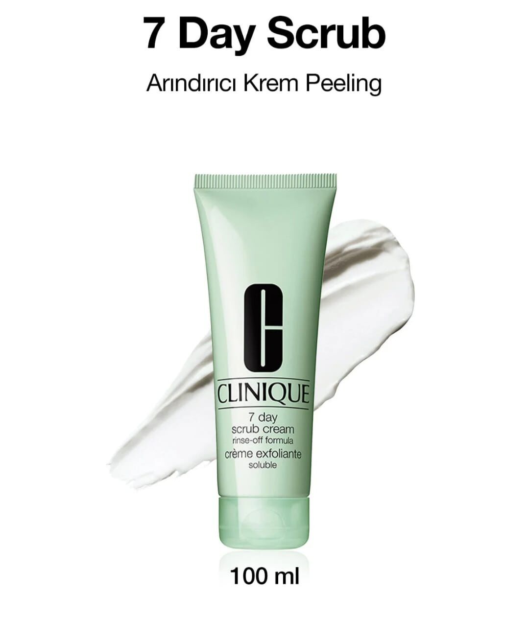 Clinique 7 Day Scrub Cream - Arındırıcı Krem Peeling 100 ml