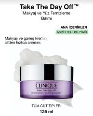 Clinique Take The Day Off-Makyaj ve Yüz Temizleme Balmı 125 ml