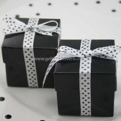 Kına Kutusu-Puantiyeli-Siyah