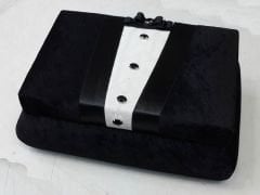 Kadife Damat Tıraş Malzeme Sandığı