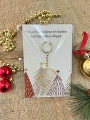 Epoksi Anahtarlık Yılbaşı Yeni Yıl Hediyelik