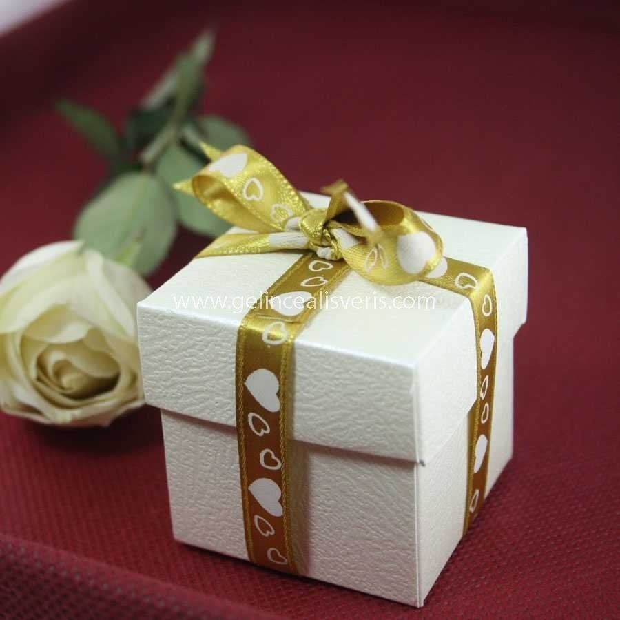 Kına Kutusu-Kalpli-Krem