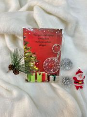 Epoksi  Anahtarlık Yeni Yıl Yılbaşı Hediyelik