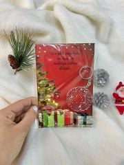 Epoksi  Anahtarlık Yeni Yıl Yılbaşı Hediyelik