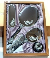 Monalisa Ayna Tarak Set İnci