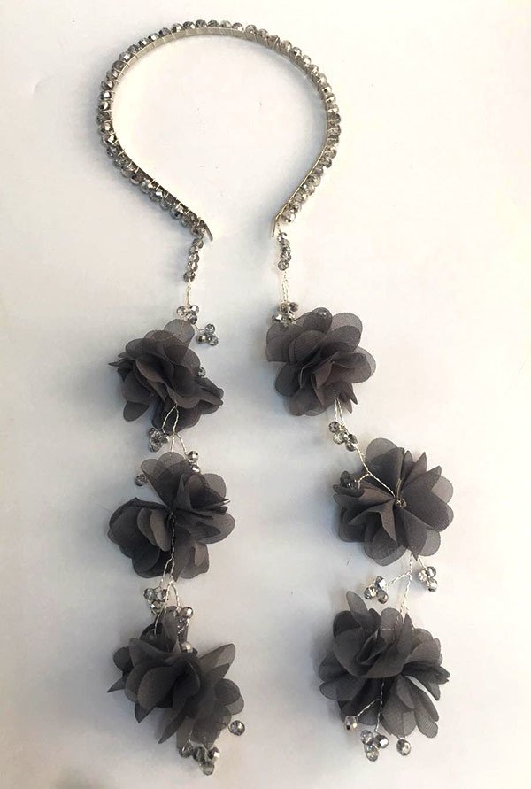 Taşlı Küpeli Taç