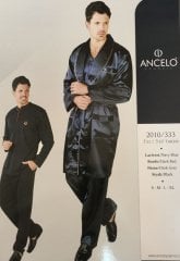 ANCELO  Saten Robdöşambır 3'lü Set