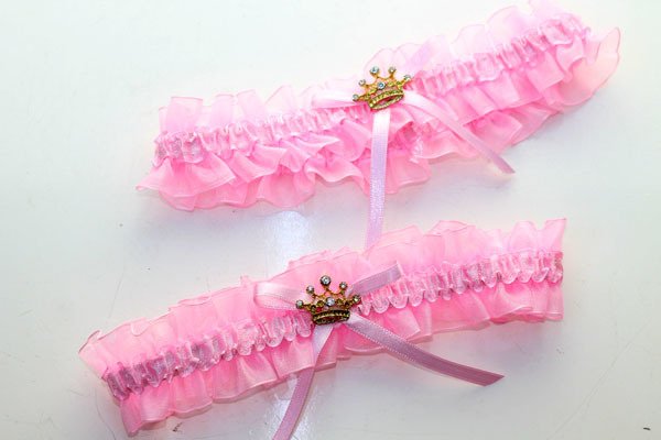Gelin Jartiyeri Kraliçe Pembe