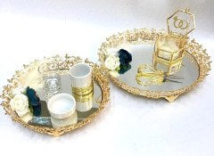 Kişiye Özel Söz Nişan Yüzük Tepsisi Seti FR01