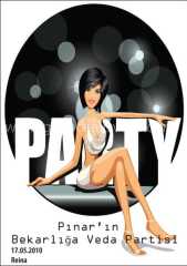 Davetiye -partygirl