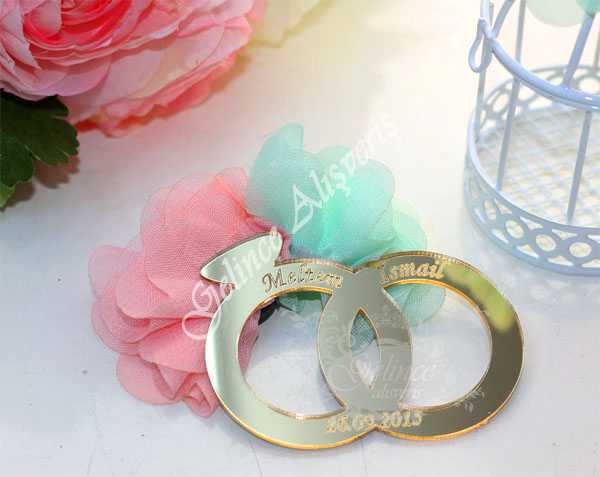 Magnet Tektaş Ayna Nikah Şekeri 02