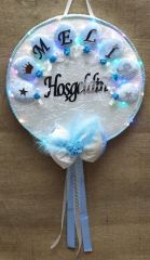 Işıklı Yuvarlak Kapı Süsü İsimli