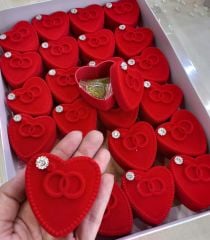 Tektaş Kalpli Kutuda Kına 24 adet