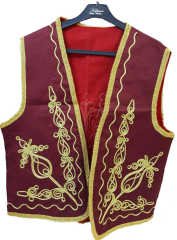 Erkek Yelek Bordo