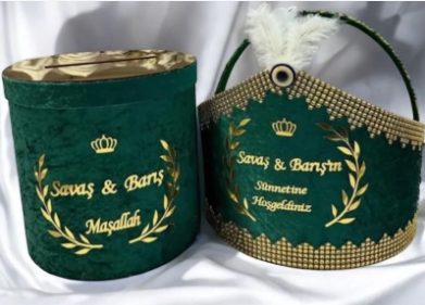 Sünnet Takı Sandığı - Sünnet Sepeti takım